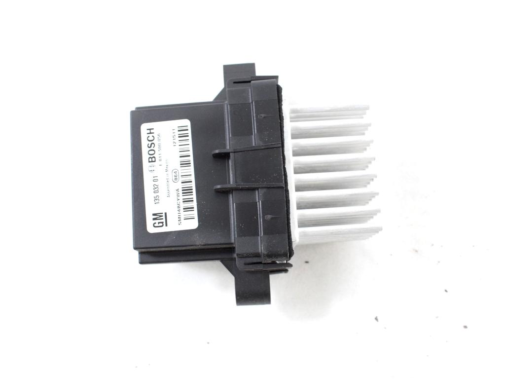 REGULATOR PREZRACEVANJA OEM N. 13503201 ORIGINAL REZERVNI DEL OPEL MERIVA B S10 (2010 -2017)BENZINA/GPL LETNIK 2012