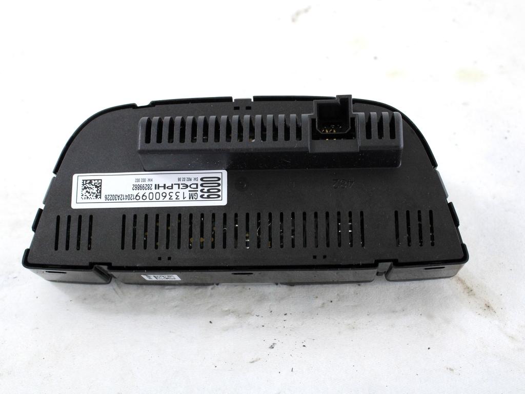 NADZOR KLIMATSKE NAPRAVE OEM N. 13360099 ORIGINAL REZERVNI DEL OPEL MERIVA B S10 (2010 -2017)BENZINA/GPL LETNIK 2012