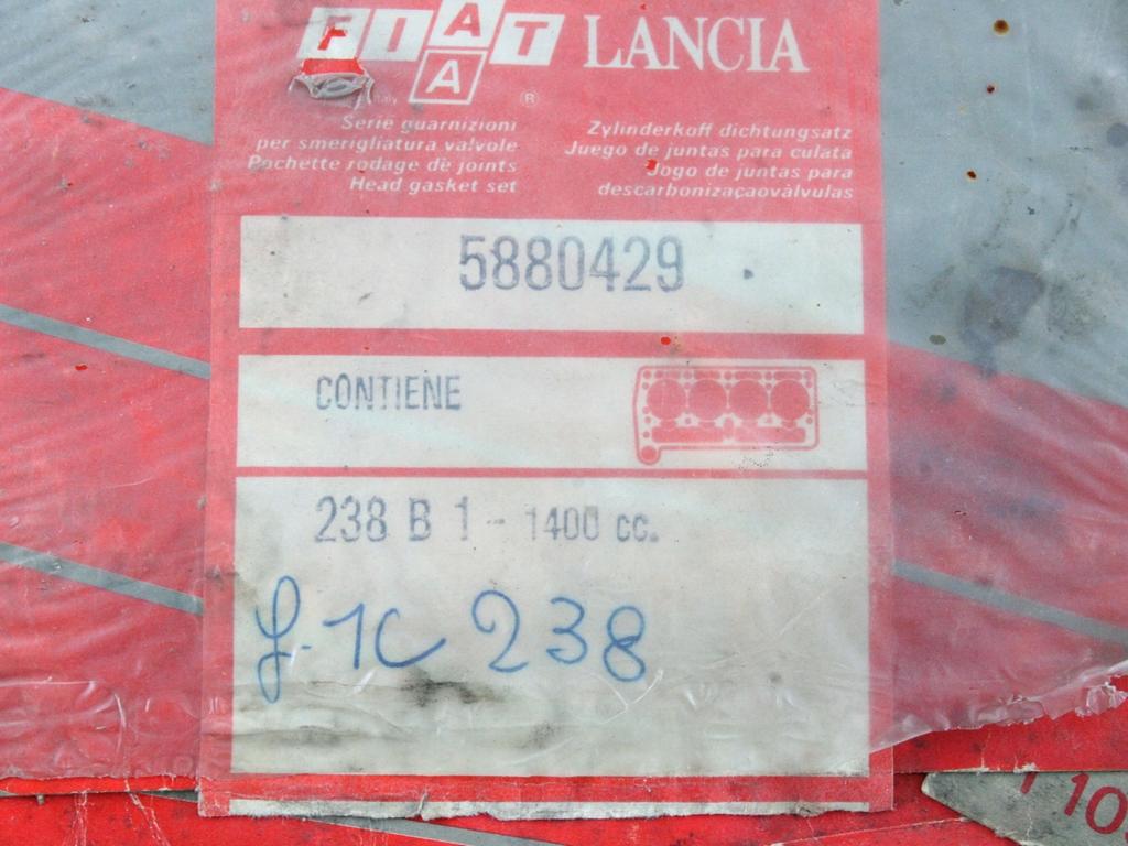 5880429 KIT GUARNIZIONI MOTORE FIAT 238 1.4 B 34 KW RICAMBIO NUOVO