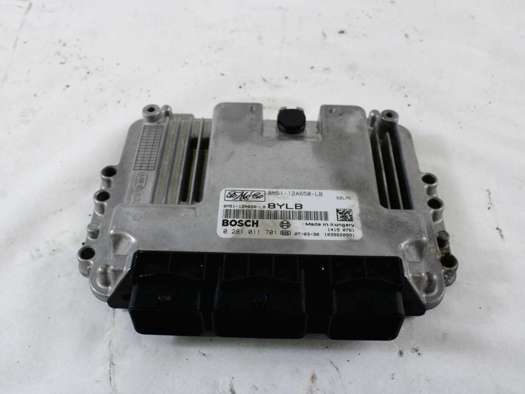 OSNOVNA KRMILNA ENOTA DDE / MODUL ZA VBRIZGAVANJE OEM N. 8M51-12A650-LB ORIGINAL REZERVNI DEL FORD FOCUS DA HCP DP MK2 BER/SW (2005 - 2008) DIESEL LETNIK 2007