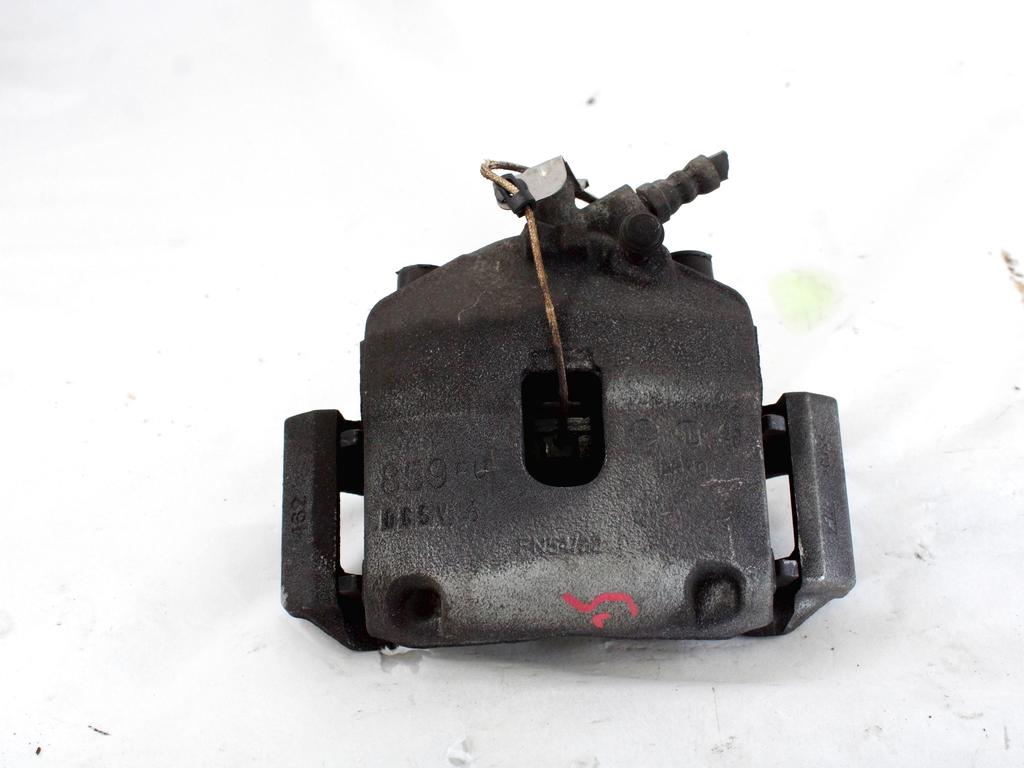 SPREDNJE LEVE ZAVORNE CELJUSTI  OEM N. 77365758 ORIGINAL REZERVNI DEL FIAT PUNTO 199 MK3 (2011 - 2017)BENZINA/GPL LETNIK 2017