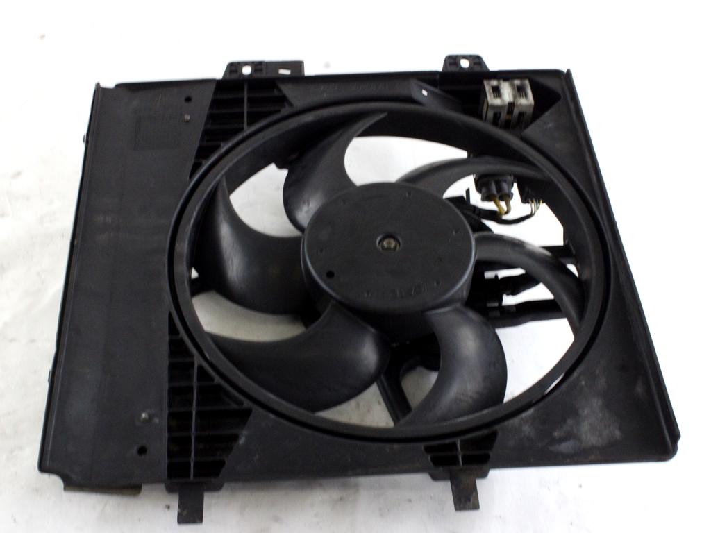 VENTILATOR HLADILNIKA OEM N. 9653804080 ORIGINAL REZERVNI DEL CITROEN C2 (2004 - 2009) DIESEL LETNIK 2006