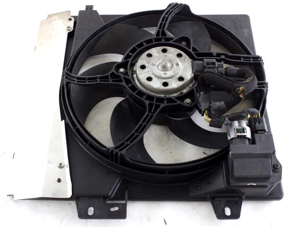 VENTILATOR HLADILNIKA OEM N. 9653804080 ORIGINAL REZERVNI DEL CITROEN C2 (2004 - 2009) DIESEL LETNIK 2006