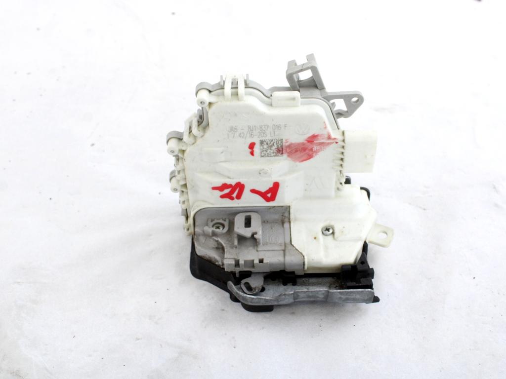 CENTRALNI ZAKLEP SPREDNJIH VRAT  OEM N. 8J1837016F ORIGINAL REZERVNI DEL AUDI A6 C7 BER/SW/ALLROAD (2011 - 2018)DIESEL LETNIK 2017