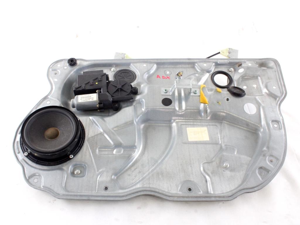 MEHANIZEM DVIGA SPREDNJIH STEKEL  OEM N. 16332 SISTEMA ALZACRISTALLO PORTA ANTERIORE ELETTR ORIGINAL REZERVNI DEL VOLKSWAGEN POLO 9N (10/2001 - 2005) BENZINA LETNIK 2002