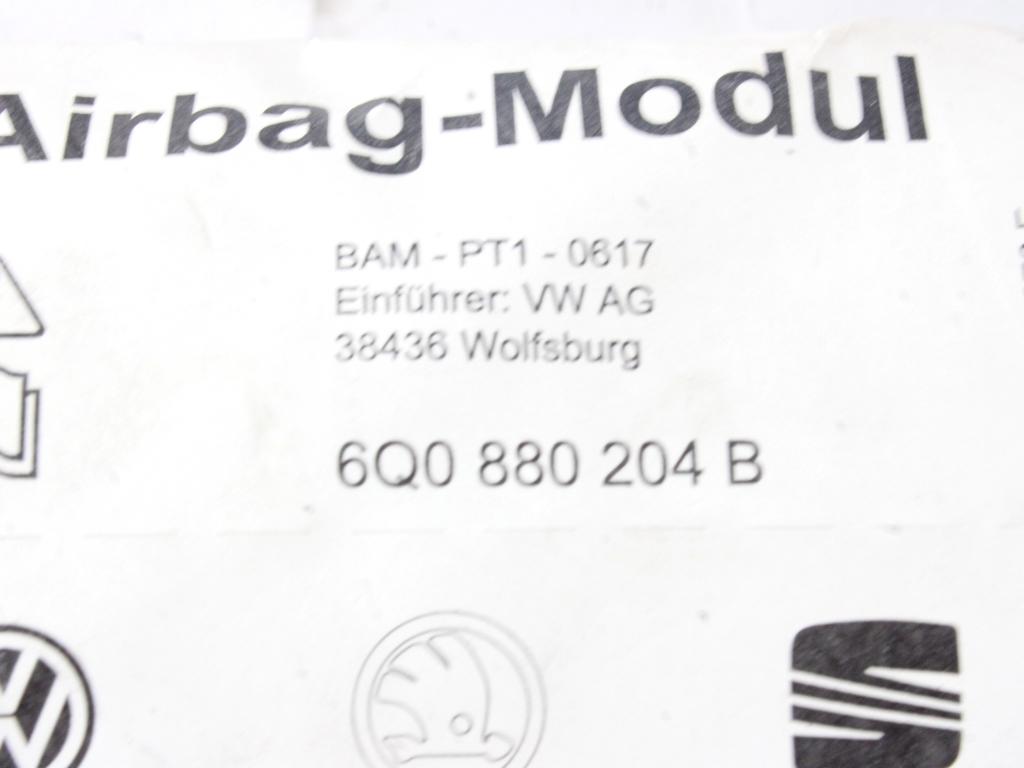 KIT AIRBAG KOMPLET OEM N. 16332 KIT AIRBAG COMPLETO ORIGINAL REZERVNI DEL VOLKSWAGEN POLO 9N (10/2001 - 2005) BENZINA LETNIK 2002