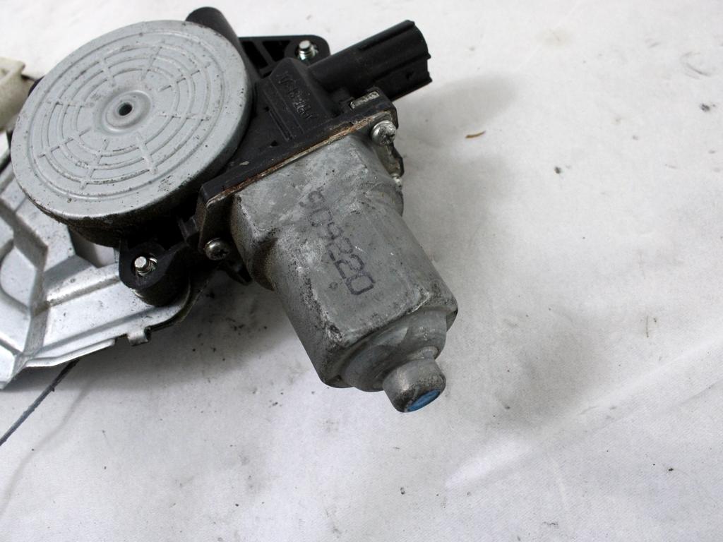 MEHANIZEM DVIGA SPREDNJIH STEKEL  OEM N. 30358 SISTEMA ALZACRISTALLO PORTA ANTERIORE ELETTR ORIGINAL REZERVNI DEL HONDA JAZZ GE GG GP ZA MK3 (2008 - 2013)BENZINA LETNIK 2010