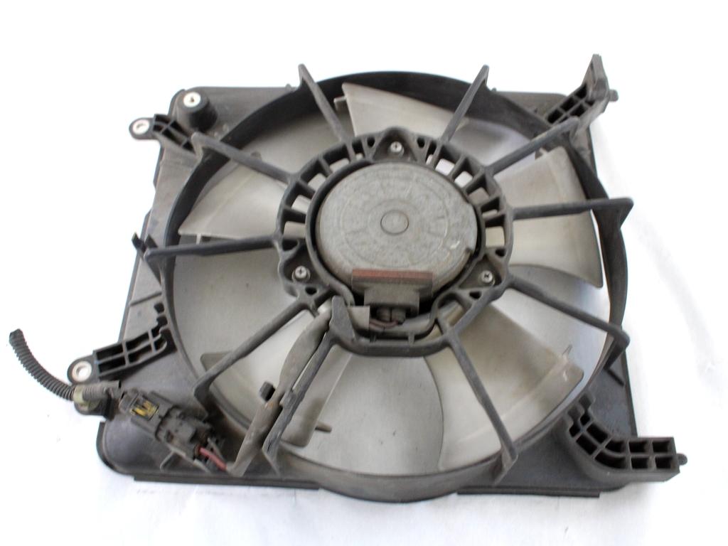 VENTILATOR HLADILNIKA OEM N. 19020RB0004 ORIGINAL REZERVNI DEL HONDA JAZZ GE GG GP ZA MK3 (2008 - 2013)BENZINA LETNIK 2010