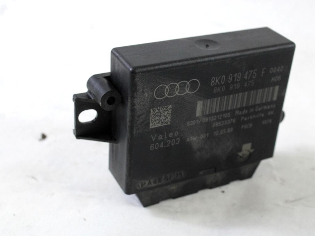 ECU PARKIRNI SENZORJI OEM N. 8K0919475F ORIGINAL REZERVNI DEL AUDI A4 B8 8K2 BER/SW/CABRIO (2007 - 11/2015) DIESEL LETNIK 2009