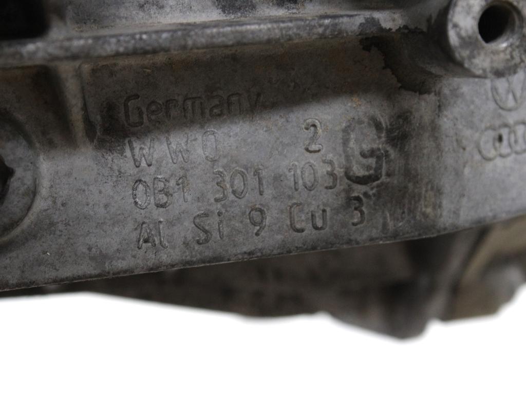 ROCNI MENJALNIK OEM N. 0B1300040F ORIGINAL REZERVNI DEL AUDI A4 B8 8K2 BER/SW/CABRIO (2007 - 11/2015) DIESEL LETNIK 2009