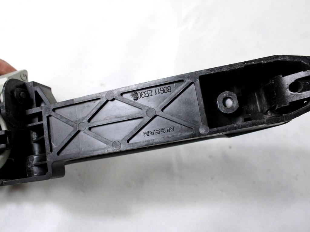 ZUNANJA KLJUKA ZADNJA LEVA VRATA OEM N. 80640BR00A ORIGINAL REZERVNI DEL NISSAN QASHQAI J10E (03/2010 - 2013) DIESEL LETNIK 2010