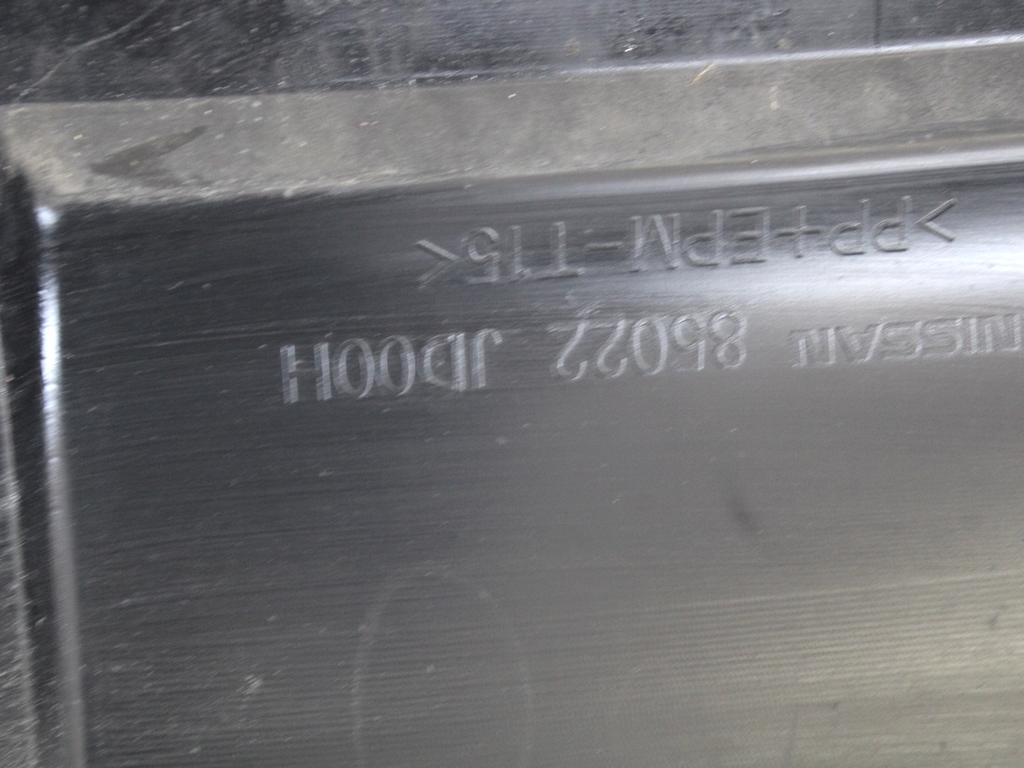 ZADNJI ODBIJAC OEM N. 85022JD00H ORIGINAL REZERVNI DEL NISSAN QASHQAI J10E (03/2010 - 2013) DIESEL LETNIK 2010