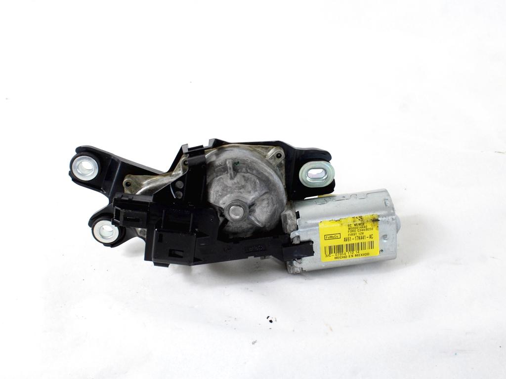 MOTORCEK ZADNJEGA BRISALCA OEM N. AV61-17K441-AC ORIGINAL REZERVNI DEL FORD CMAX GRAND CMAX MK2 DXA-CB7 DXA-CEU (2010 - 03/2015) DIESEL LETNIK 2015