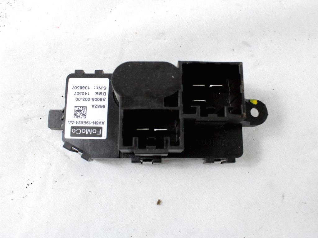 REGULATOR PREZRACEVANJA OEM N. AV6N-19E624-AA ORIGINAL REZERVNI DEL FORD CMAX GRAND CMAX MK2 DXA-CB7 DXA-CEU (2010 - 03/2015) DIESEL LETNIK 2015