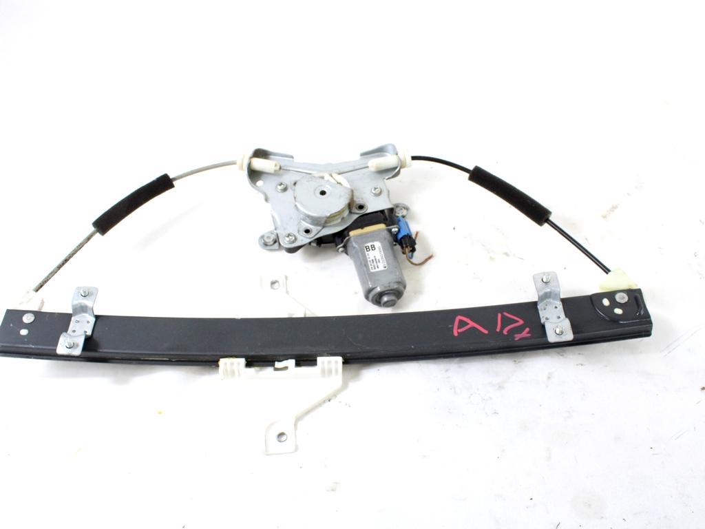 MEHANIZEM DVIGA SPREDNJIH STEKEL  OEM N. 19943 SISTEMA ALZACRISTALLO PORTA ANTERIORE ELETTR ORIGINAL REZERVNI DEL CHEVROLET CAPTIVA MK1 C100 (2006 - 2011) DIESEL LETNIK 2008