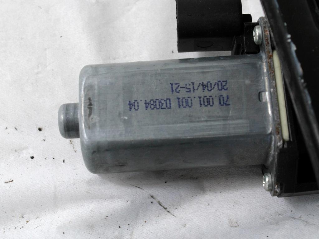 MEHANIZEM DVIGA SPREDNJIH STEKEL  OEM N. 26003 SISTEMA ALZACRISTALLO PORTA ANTERIORE ELETTR ORIGINAL REZERVNI DEL FIAT PUNTO 199 MK3 (2011 - 2017)BENZINA LETNIK 2016