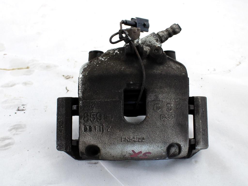 SPREDNJE LEVE ZAVORNE CELJUSTI  OEM N. 77365758 ORIGINAL REZERVNI DEL FIAT PUNTO 199 MK3 (2011 - 2017)BENZINA LETNIK 2016