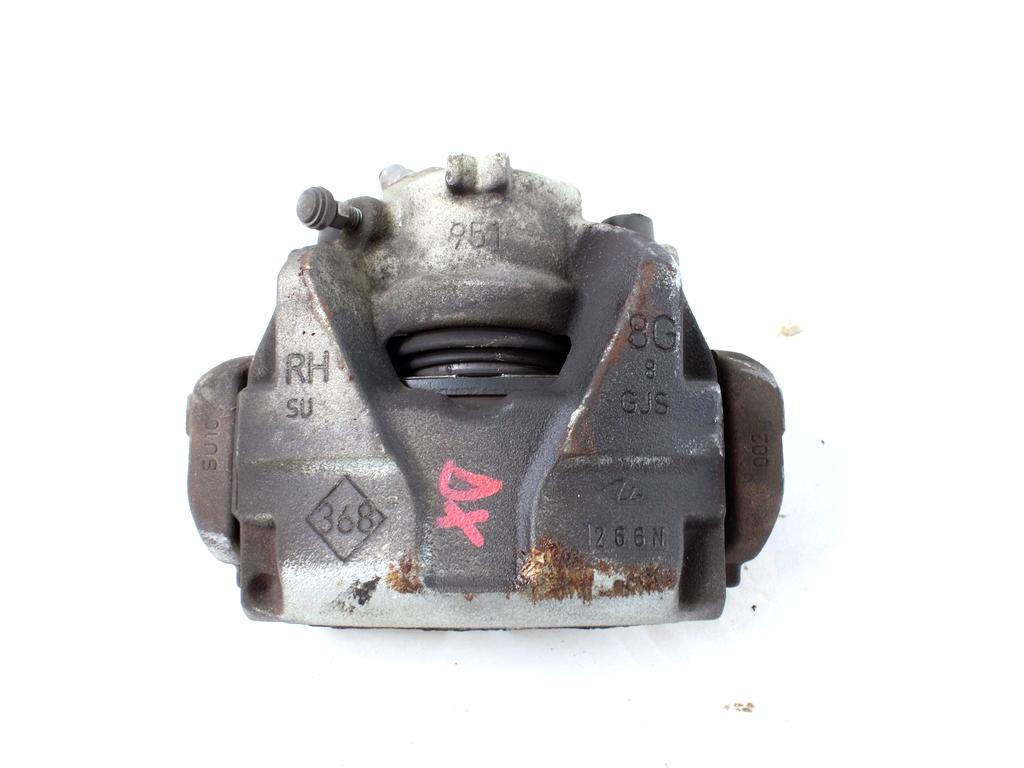 SPREDNJE DESNE ZAVORNE CELJUSTI  OEM N. 410018218R ORIGINAL REZERVNI DEL RENAULT MEGANE MK3 BZ0/1 B3 DZ0/1 KZ0/1 BER/SPORTOUR/ESTATE (2009 - 2015) DIESEL LETNIK 2011