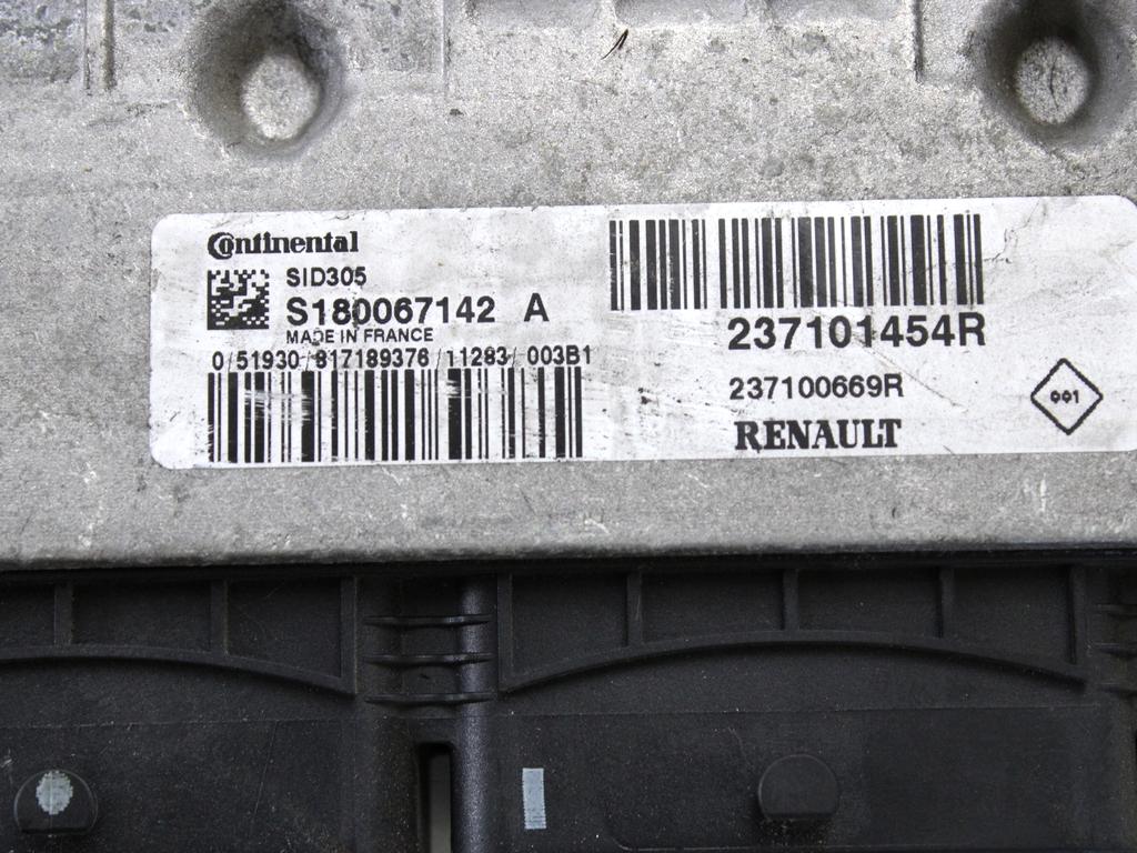 KOMPLET ODKLEPANJE IN VZIG  OEM N. 31536 KIT ACCENSIONE AVVIAMENTO ORIGINAL REZERVNI DEL RENAULT MEGANE MK3 BZ0/1 B3 DZ0/1 KZ0/1 BER/SPORTOUR/ESTATE (2009 - 2015) DIESEL LETNIK 2011