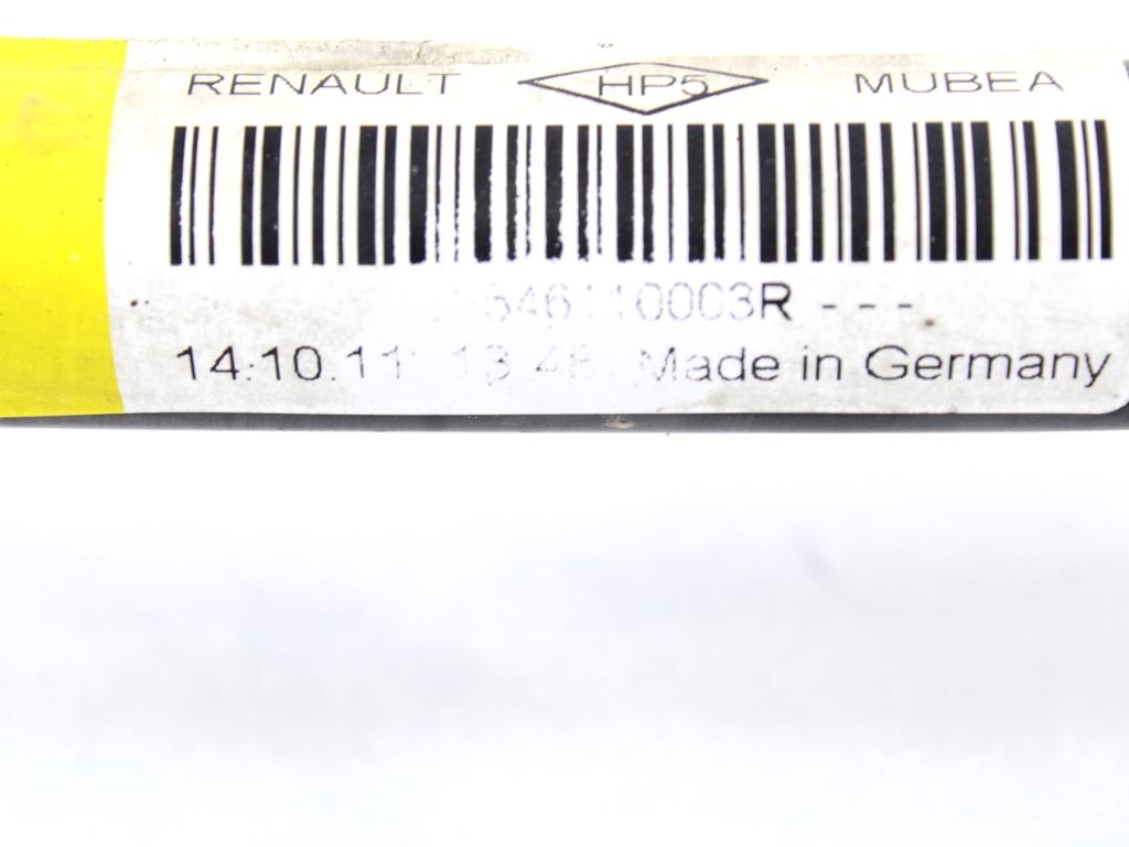 SPREDNJI STABILIZATOR OEM N. 546110003R ORIGINAL REZERVNI DEL RENAULT MEGANE MK3 BZ0/1 B3 DZ0/1 KZ0/1 BER/SPORTOUR/ESTATE (2009 - 2015) DIESEL LETNIK 2011