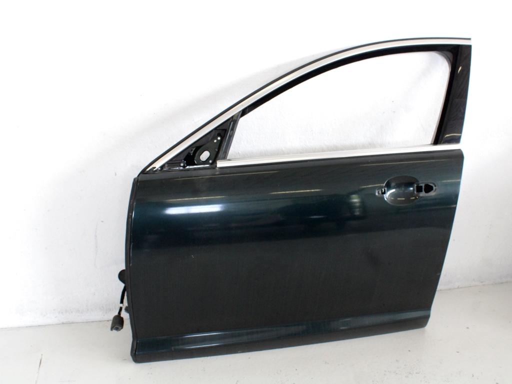 LEVA SPREDNJA VRATA VOZNIK OEM N. C2Z2061 ORIGINAL REZERVNI DEL JAGUAR XF X250 MK1 (2008 - 2011)BENZINA LETNIK 2009