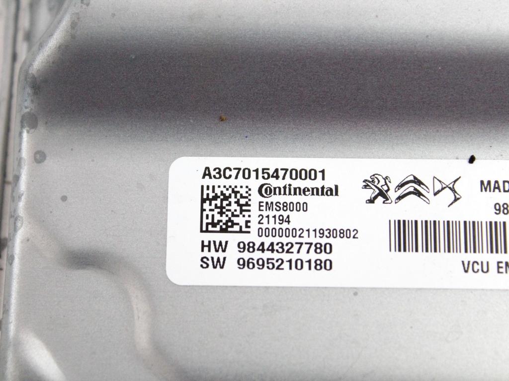 RAZNE KRMILNE ENOTE  OEM N. 9847967480 ORIGINAL REZERVNI DEL DS DS4 D41 MK2 (DAL 2021)IBRIDO (ELETRICO-BENZINA) LETNIK 2022