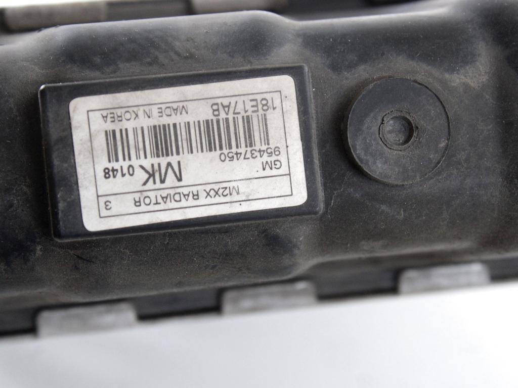 RADIATOR VODE OEM N. 95437450 ORIGINAL REZERVNI DEL OPEL KARL C16 (2015 - 2019)BENZINA/GPL LETNIK 2018