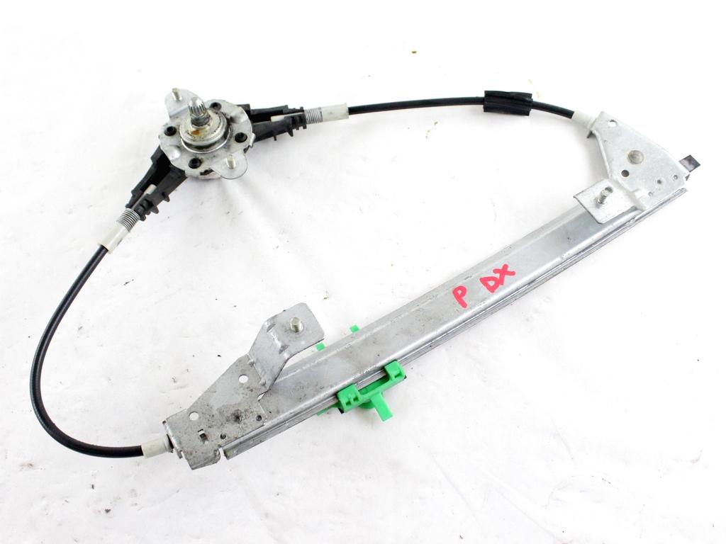 ROCNI SISTEM ZA DVIGOVANJE ZADNJEGA STEKLA  OEM N. 46536307 ORIGINAL REZERVNI DEL FIAT PUNTO 188 MK2 R (2003 - 2011) DIESEL LETNIK 2006