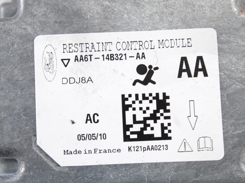 KIT AIRBAG KOMPLET OEM N. 33336 KIT AIRBAG COMPLETO ORIGINAL REZERVNI DEL FORD FIESTA CB1 CNN MK6 (09/2008 - 11/2012) DIESEL LETNIK 2010