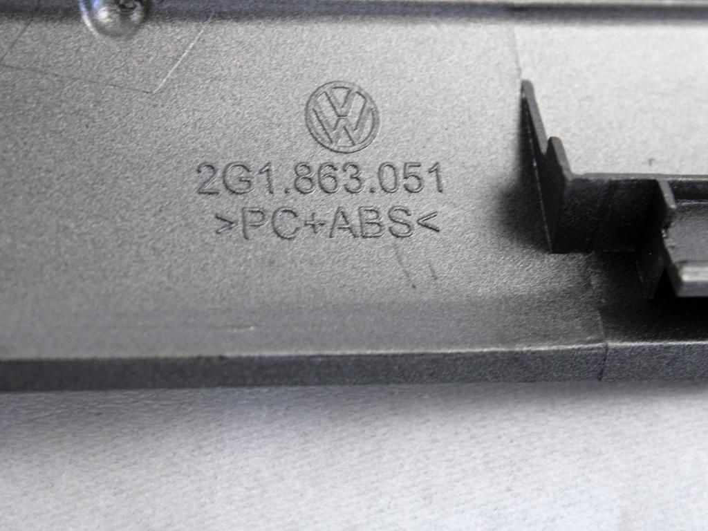 NOTRANJE OKRASNE LETVE  OEM N. 2G1863051 ORIGINAL REZERVNI DEL VOLKSWAGEN POLO AW1 (DAL 2017)BENZINA/METANO LETNIK 2021