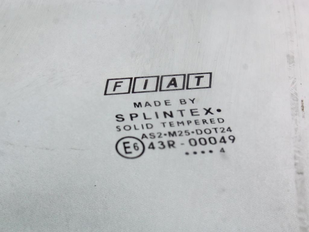 STEKLO SPREDNJIH LEVIH VRAT OEM N. 51754279 ORIGINAL REZERVNI DEL FIAT IDEA 350 (2003 - 2008) BENZINA LETNIK 2004