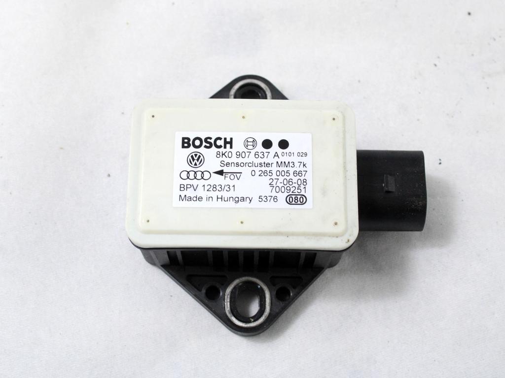 ESP OEM N. 8K0907637A ORIGINAL REZERVNI DEL AUDI A4 B8 8K2 BER/SW/CABRIO (2007 - 11/2015) DIESEL LETNIK 2008