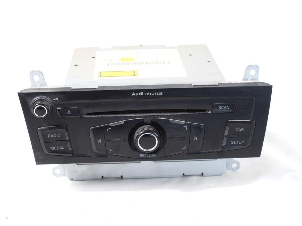 RADIO CD / OJACEVALNIK / IMETNIK HIFI OEM N. 8T1035152A ORIGINAL REZERVNI DEL AUDI A4 B8 8K2 BER/SW/CABRIO (2007 - 11/2015) DIESEL LETNIK 2008