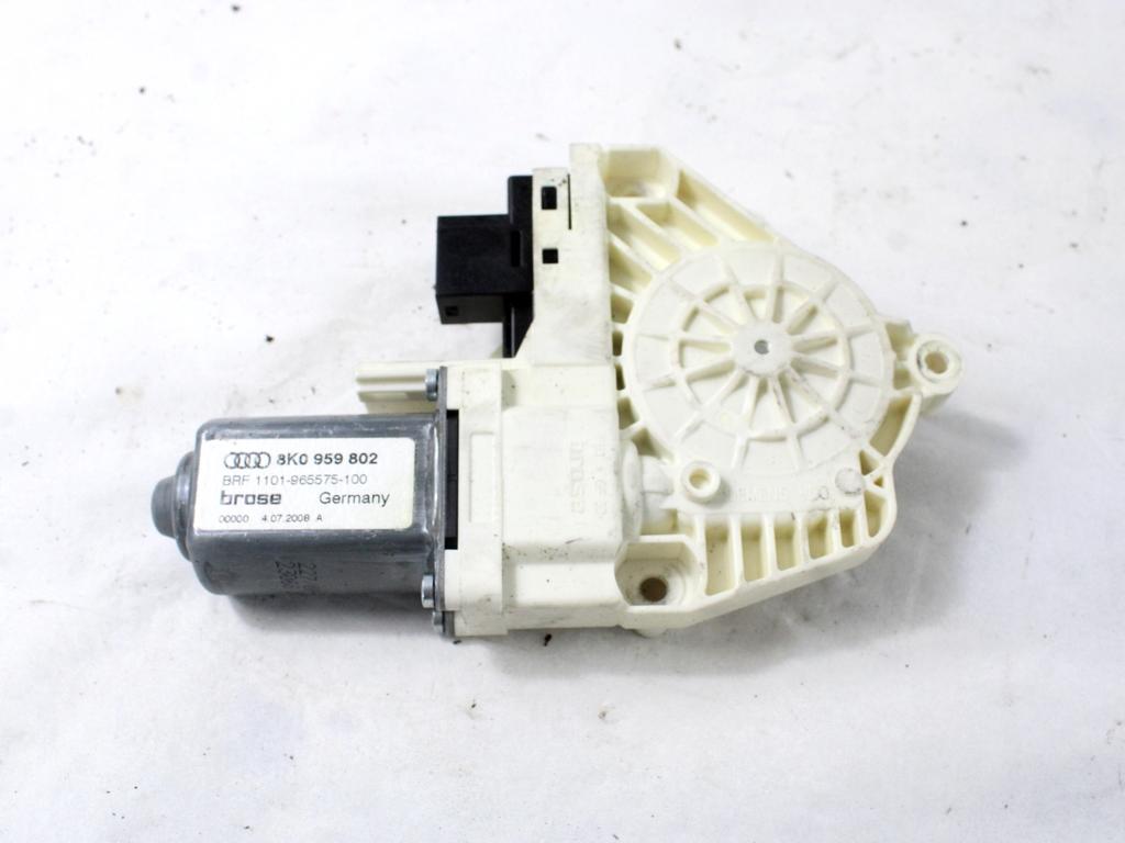 DVIZNI MEHANIZEM SPREDNIH STEKEL  OEM N. 8K0959802 ORIGINAL REZERVNI DEL AUDI A4 B8 8K2 BER/SW/CABRIO (2007 - 11/2015) DIESEL LETNIK 2008