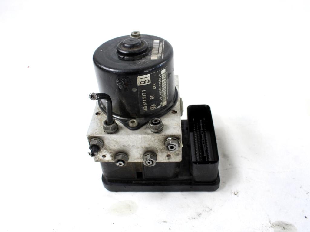 ABS AGREGAT S PUMPO OEM N. 1K0614517T ORIGINAL REZERVNI DEL VOLKSWAGEN GOLF V 1K1 1K5 MK5 BER/SW (02/2004-11/2008) DIESEL LETNIK 2006