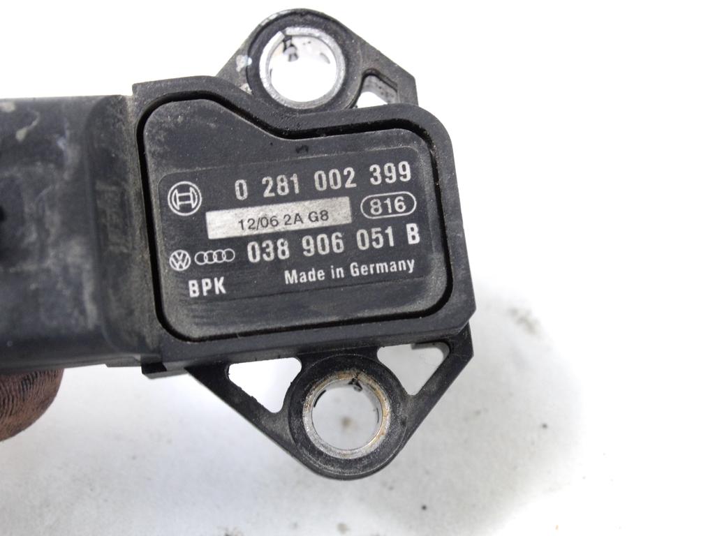 TLAK IZPUSNIH PLINOV SENZORJA OEM N. 038906051B ORIGINAL REZERVNI DEL VOLKSWAGEN GOLF V 1K1 1K5 MK5 BER/SW (02/2004-11/2008) DIESEL LETNIK 2006