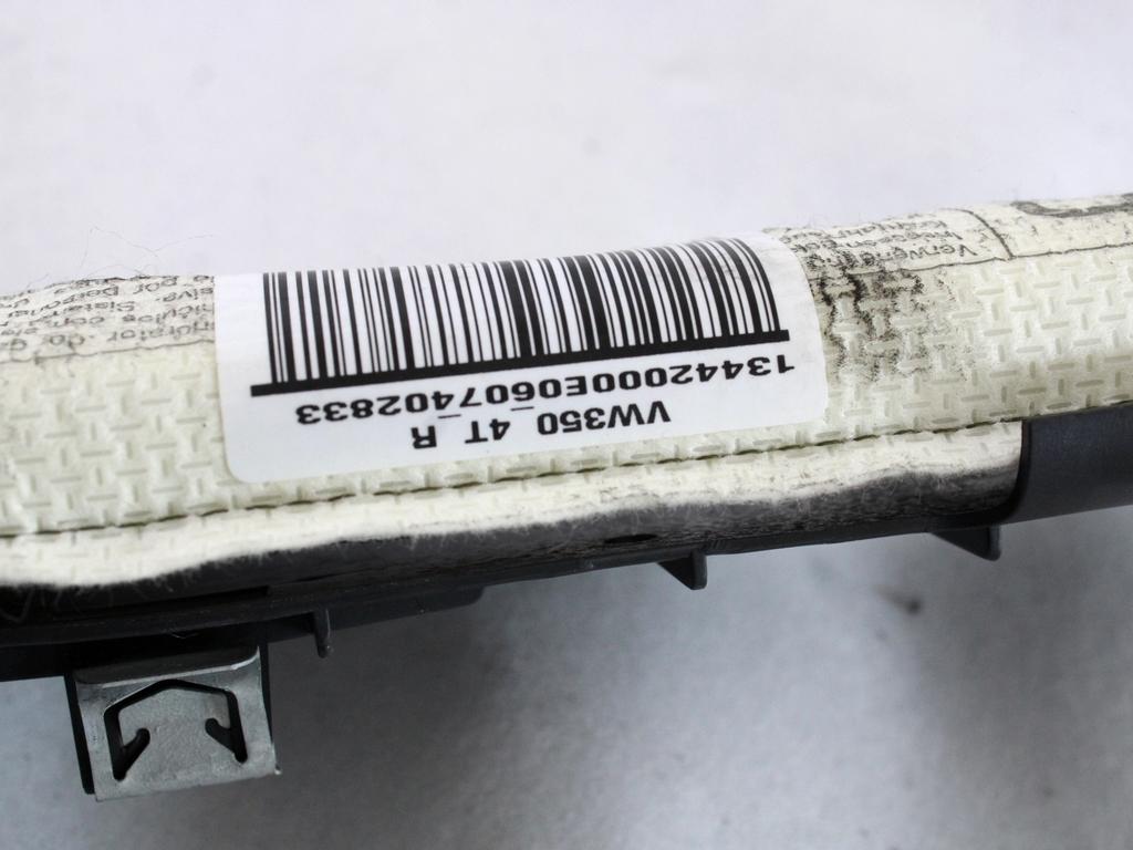 ZRACNA BLAZINA GLAVA DESNA OEM N. 1K6880742N ORIGINAL REZERVNI DEL VOLKSWAGEN GOLF V 1K1 1K5 MK5 BER/SW (02/2004-11/2008) DIESEL LETNIK 2006