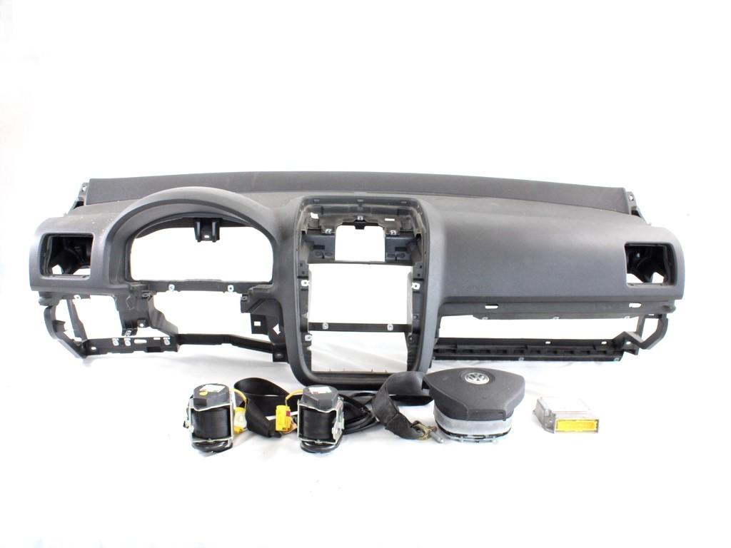 KIT AIRBAG KOMPLET OEM N. 17484 KIT AIRBAG COMPLETO ORIGINAL REZERVNI DEL VOLKSWAGEN GOLF V 1K1 1K5 MK5 BER/SW (02/2004-11/2008) DIESEL LETNIK 2006