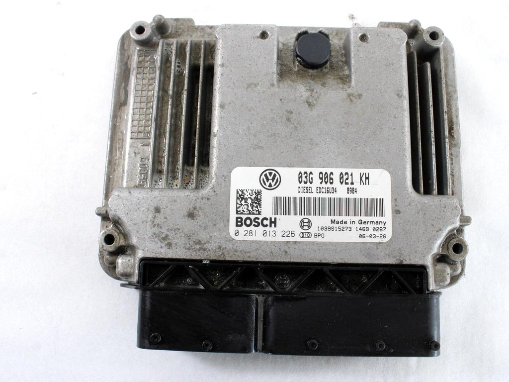 KOMPLET ODKLEPANJE IN VZIG  OEM N. 17484 KIT ACCENSIONE AVVIAMENTO ORIGINAL REZERVNI DEL VOLKSWAGEN GOLF V 1K1 1K5 MK5 BER/SW (02/2004-11/2008) DIESEL LETNIK 2006