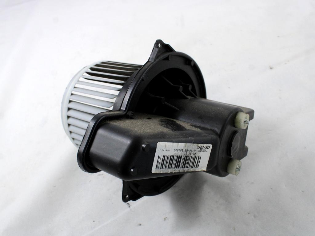 VENTILATOR  KABINE  OEM N. 77366208 ORIGINAL REZERVNI DEL FIAT 500 CINQUECENTO 312 MK3 (2007 - 2015) BENZINA/GPL LETNIK 2014