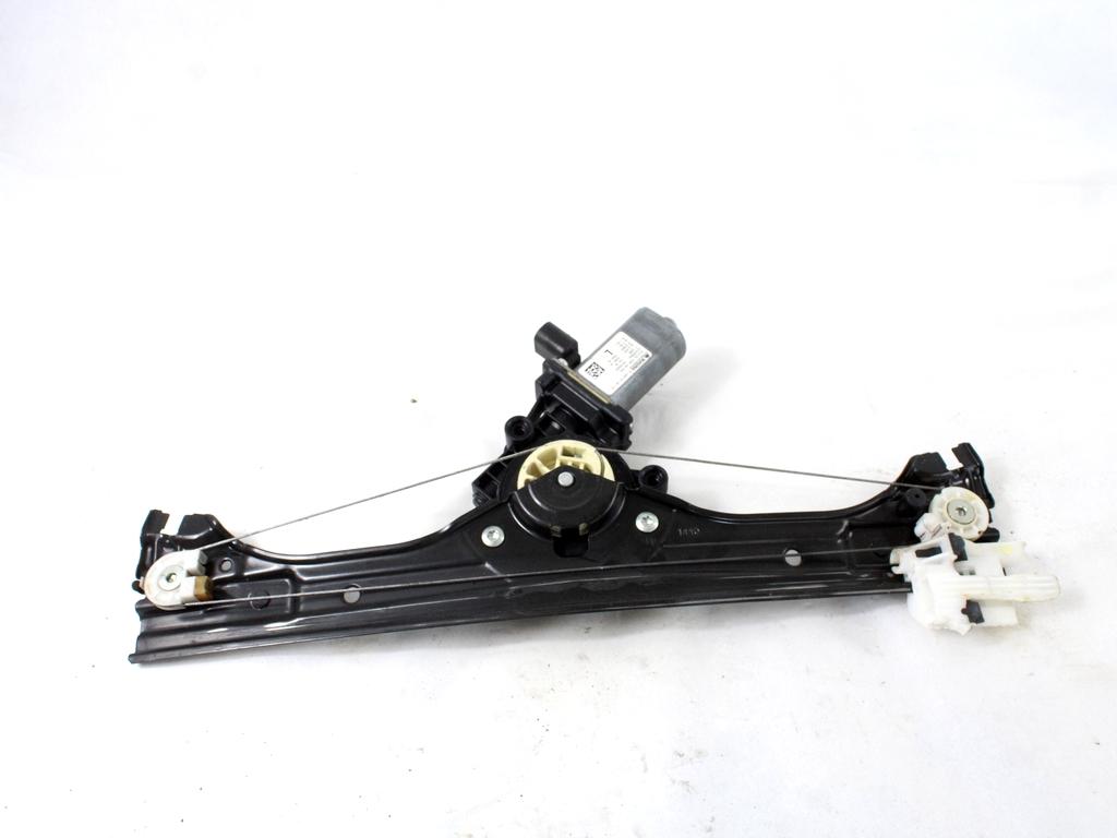 MEHANIZEM DVIGA SPREDNJIH STEKEL  OEM N. 9256 SISTEMA ALZACRISTALLO PORTA ANTERIORE ELETTRI ORIGINAL REZERVNI DEL FIAT 500 CINQUECENTO 312 MK3 (2007 - 2015) BENZINA/GPL LETNIK 2014