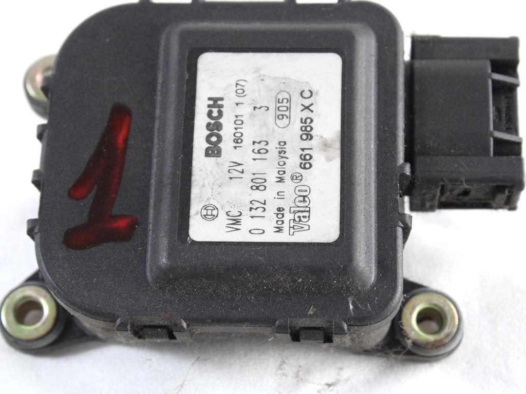 MOTORCEK OGREVANJA OEM N. 132801163 ORIGINAL REZERVNI DEL RENAULT SCENIC JA0/1 FA0 MK1 R (1999 - 2003) DIESEL LETNIK 2001