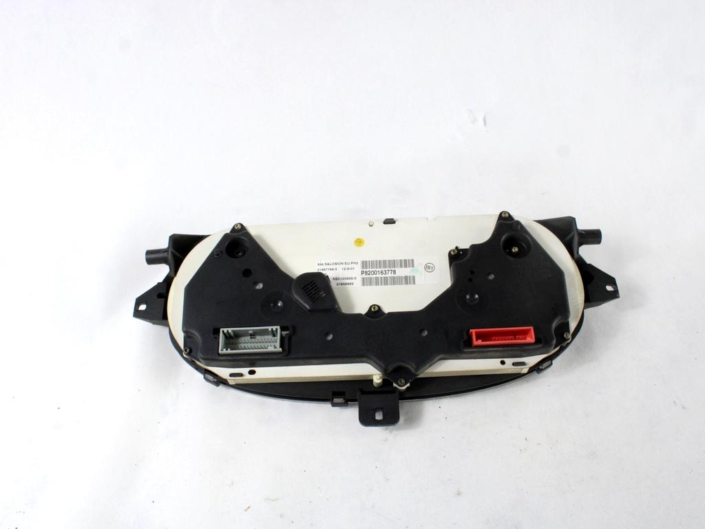 KILOMETER STEVEC OEM N. 8200163778 ORIGINAL REZERVNI DEL RENAULT SCENIC JA0/1 FA0 MK1 R (1999 - 2003) DIESEL LETNIK 2001