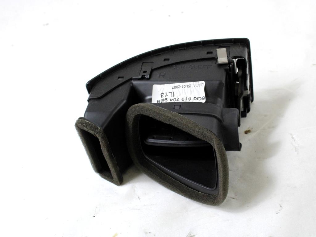 ODVOD ZRAKA OEM N. 6Q08197049B9 ORIGINAL REZERVNI DEL VOLKSWAGEN POLO 9N R (2005 - 10/2009) DIESEL LETNIK 2007