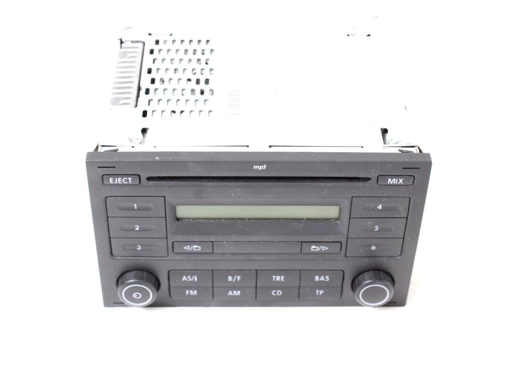 RADIO CD / OJACEVALNIK / IMETNIK HIFI OEM N. 6Q0035152D ORIGINAL REZERVNI DEL VOLKSWAGEN POLO 9N R (2005 - 10/2009) DIESEL LETNIK 2007