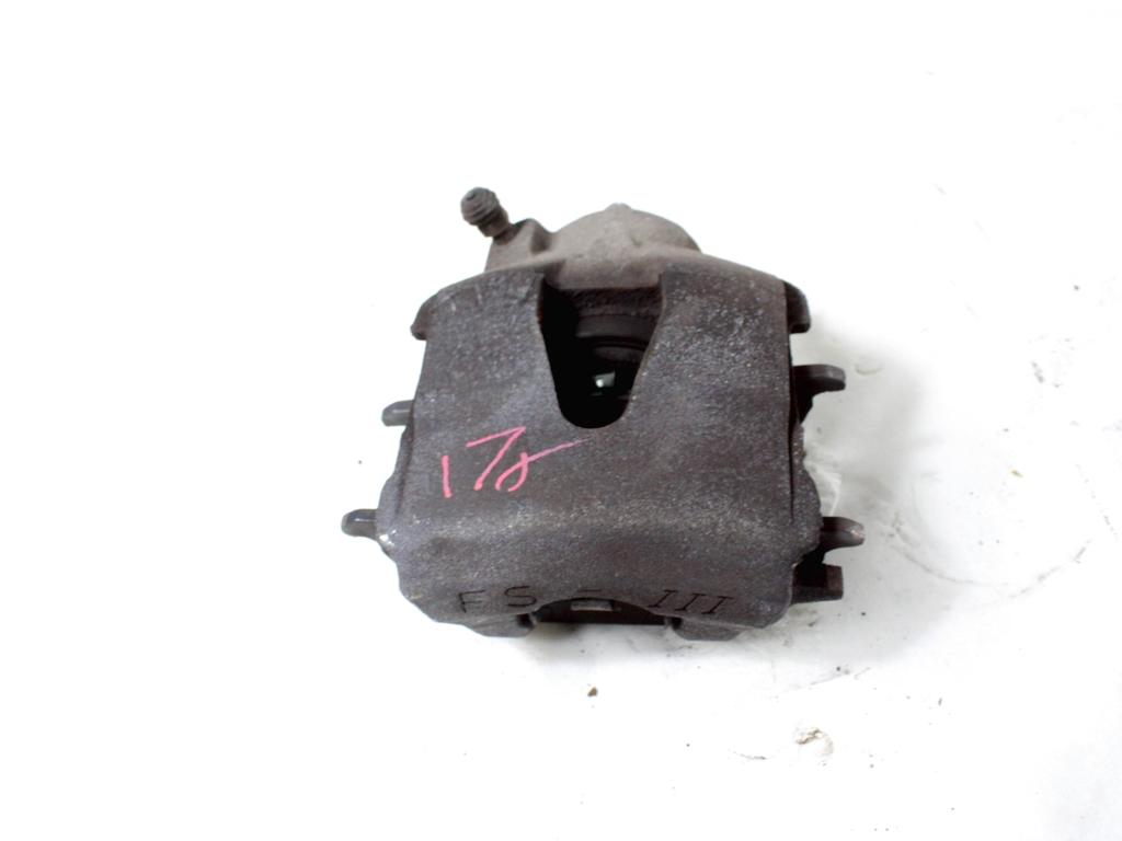 SPREDNJE DESNE ZAVORNE CELJUSTI  OEM N. 6Q0615124 ORIGINAL REZERVNI DEL VOLKSWAGEN POLO 9N R (2005 - 10/2009) DIESEL LETNIK 2007