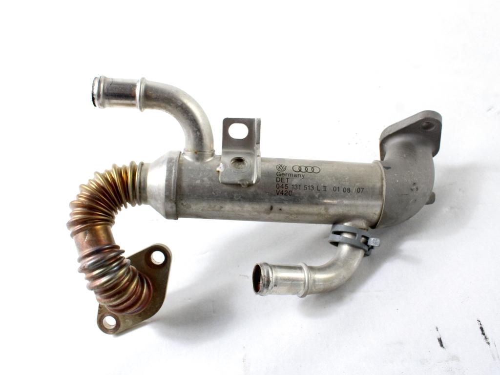 EGR VENTIL/IZMENJALNIK OEM N. 045131513L ORIGINAL REZERVNI DEL VOLKSWAGEN POLO 9N R (2005 - 10/2009) DIESEL LETNIK 2007