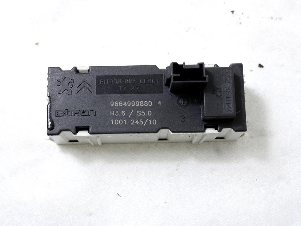 POTOVALNI RACUNALNIK OEM N. 9664999880 ORIGINAL REZERVNI DEL PEUGEOT 308 4A 4B 4C 4E 4H MK1 BER/SW/CC (2007 - 2013) DIESEL LETNIK 2010