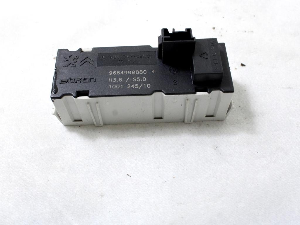 POTOVALNI RACUNALNIK OEM N. 9664999880 ORIGINAL REZERVNI DEL PEUGEOT 308 4A 4B 4C 4E 4H MK1 BER/SW/CC (2007 - 2013) DIESEL LETNIK 2010