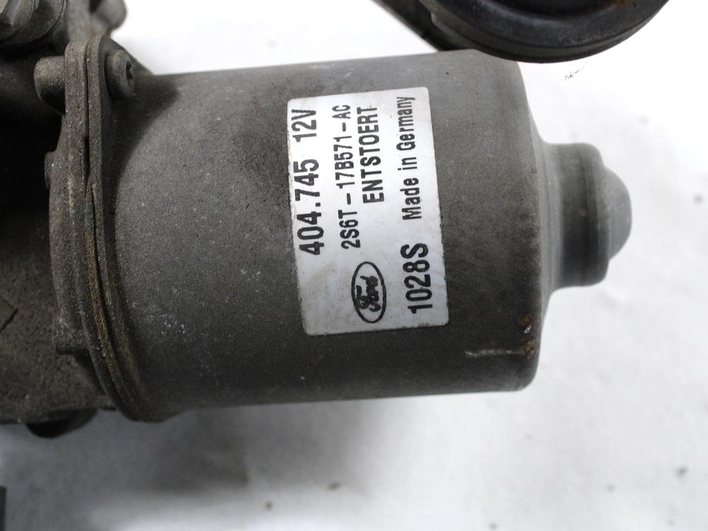 MOTORCEK PREDNJIH BRISALCEV OEM N. 2S6T-17B571-AC ORIGINAL REZERVNI DEL FORD FIESTA JH JD MK5 R (2005 - 2008) DIESEL LETNIK 2008